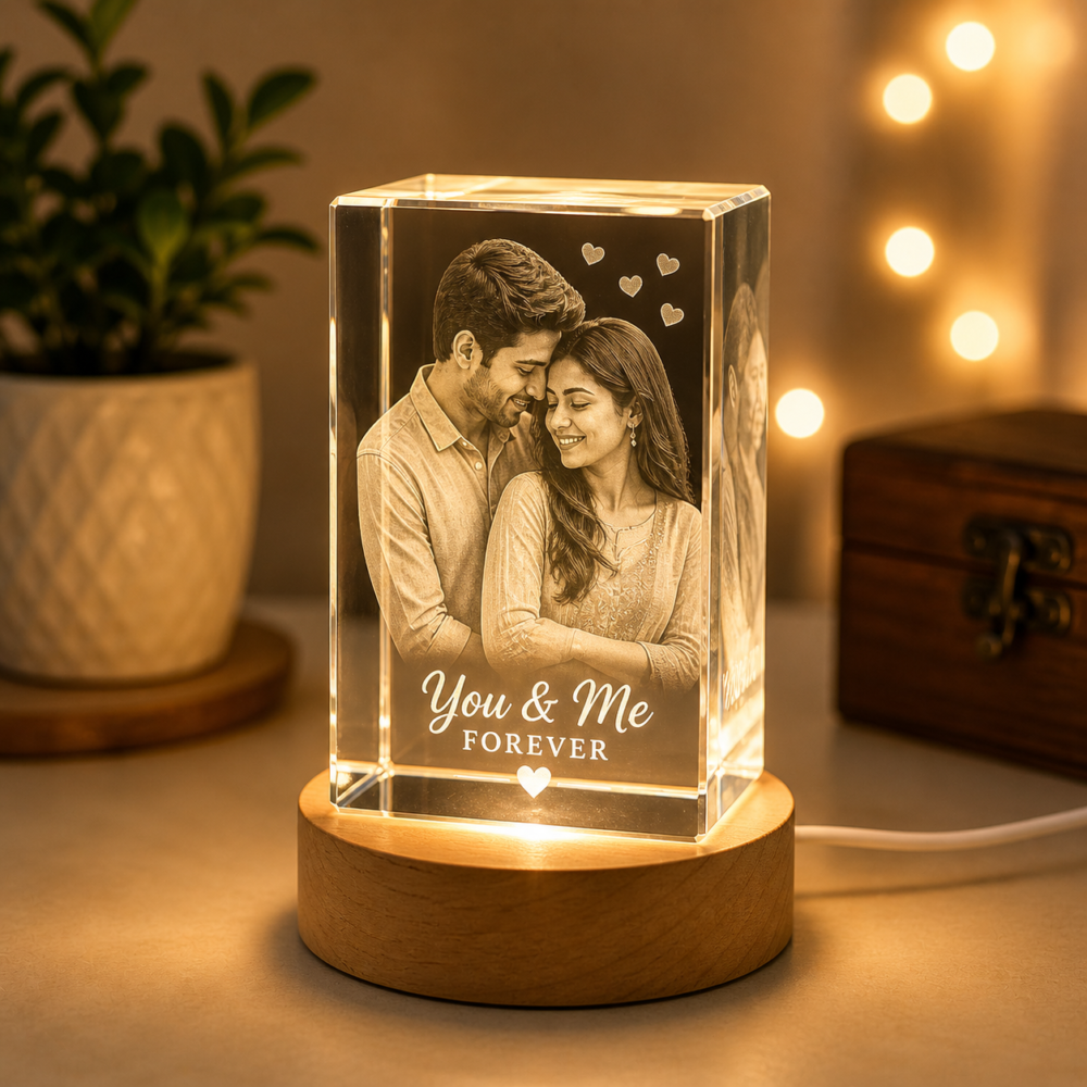 Customize Crystal Lamp